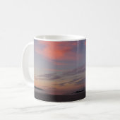 Mug Higgins Beach Sunrise avec deux nuages roses (Devant gauche)