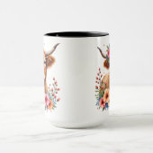 Mug Highland Charm Designs Cute Scottish Highland Cow (Centre)