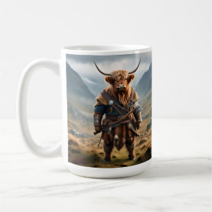Mug Highland Cow Viking,