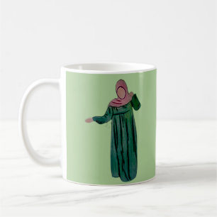 Mug Hijabi - Muslimah - La main du hijab tirée - La f