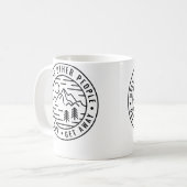 Mug Hiking Backpacking Hell Is Other People Funny Camp (Devant gauche)