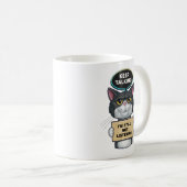 Mug Hilarié Cute Tuxedo Kitty Chat (Devant droit)