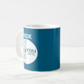Mug Hilarious For Cuss Word E Chart For Serial Swearer (Devant gauche)