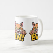 Mug Hilarious Kitty Attitude Amoureux de les chats Cha (Devant droit)