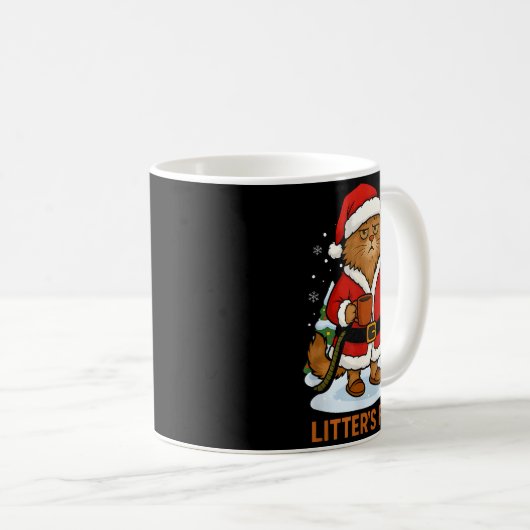 Mug Hilarious Litter’s Full Funny Coffee Cat Lovers Ch (Devant droit)