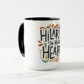 Mug Hilarité en hauteur (Devant gauche)