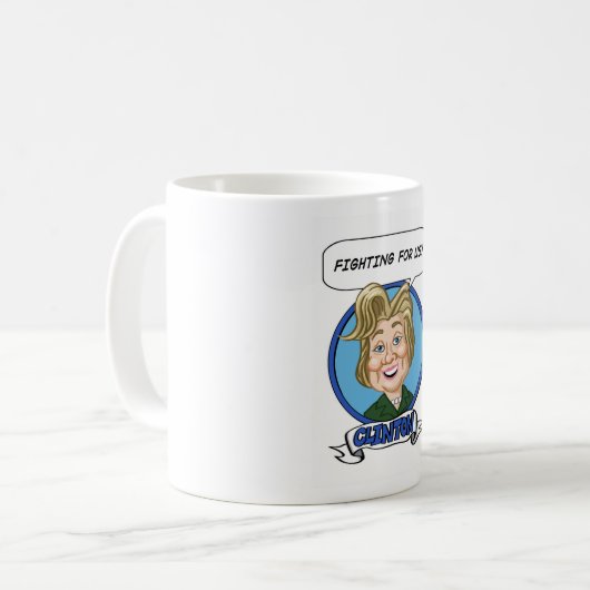 Mug Hilary Clinton Election 2016 (Devant gauche)