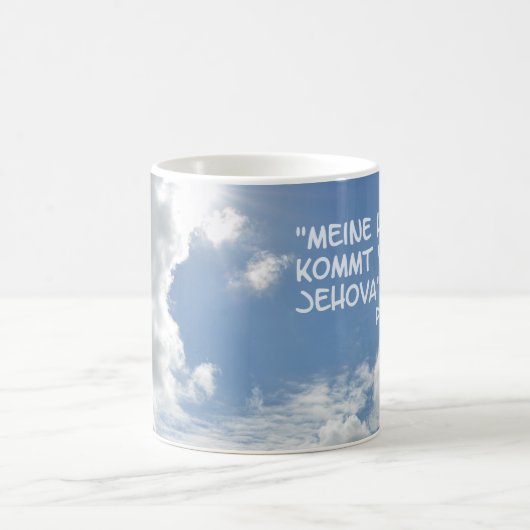 Mug Hilfe kommt von Jehova.... (Centre)