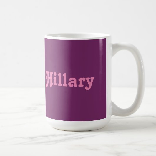 Mug Hillary (Droite)