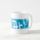 Mug hillary clinton 08. rayé dehors. (Devant droit)