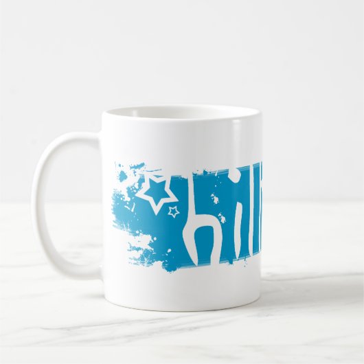 Mug hillary clinton 08. rayé dehors. (Gauche)