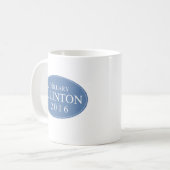 MUG HILLARY CLINTON 2016 OVALESQUE - .PNG (Devant gauche)