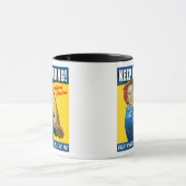 Mug Hillary Clinton Continuez à lutter (Centre)