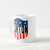 Mug hillary clinton étoiles & rayures (Devant gauche)