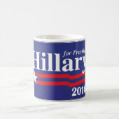 Mug Hillary Clinton pour le président 2016 (Centre)