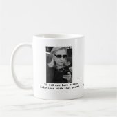 Mug Hillary Clinton : Relations textuelles de serveur (Gauche)