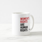 Mug Hillary - Les droits des femmes sont des droits de (Devant droit)