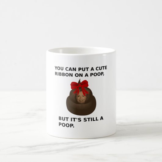 Mug Hillary Poop (Centre)
