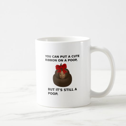 Mug Hillary Poop (Droite)