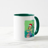 Mug Hillbilly chantant à propos de mes huit dents avan (Devant droit)
