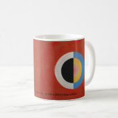 Mug Hilma af Klint art abstrait (Devant droit)