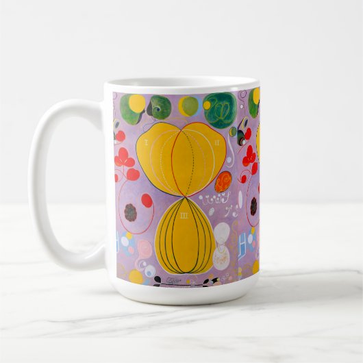 Mug Hilma af Klint - Le dix plus grand n° 7 (Gauche)