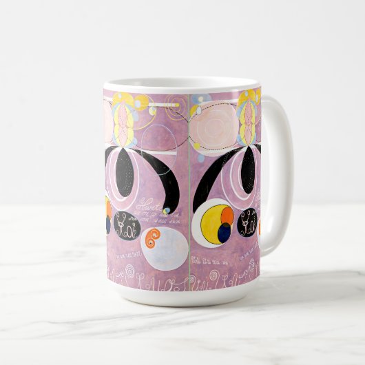 Mug Hilma af Klint - Les dix plus grandes, no 06 (Devant droit)