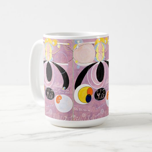 Mug Hilma af Klint - Les dix plus grandes, no 06 (Devant gauche)