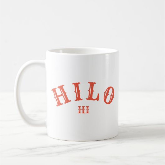 Mug Hilo, HawaiI (Gauche)
