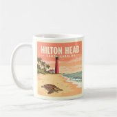 Mug Hilton Head Caroline du Sud vintage (Gauche)