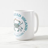 Mug Hilton Head (crabe bleu) (Devant droit)