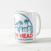 Mug Hilton Head en été - Caroline du Sud (Devant droit)
