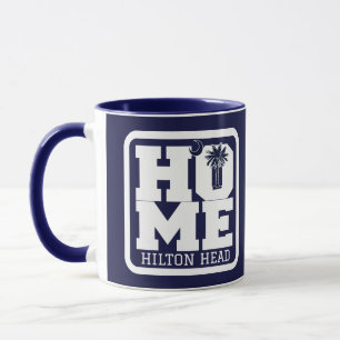 Mug Hilton Head South Carolina HOME Drapeau Souvenirs