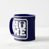 Mug Hilton Head South Carolina HOME Drapeau Souvenirs (Devant gauche)