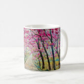 Mug Himalaya Cherry Roadside Aquarelle Paysage (Devant droit)