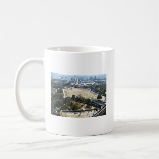 Mug Himeji, Japon (Vue du château haut) (Gauche)