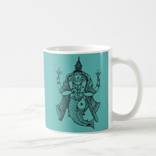 Mug Hindouisme : Vishnu (Droite)