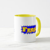 Mug hip hop 80s (Devant droit)