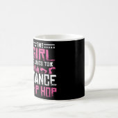 Mug Hip hop de danse fille (Devant droit)