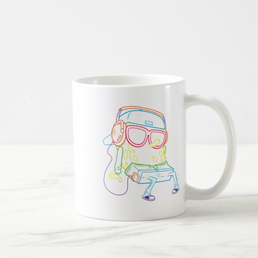Mug Hip hop des carrés (Droite)