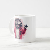 Mug Hip hop Kitty (Devant gauche)
