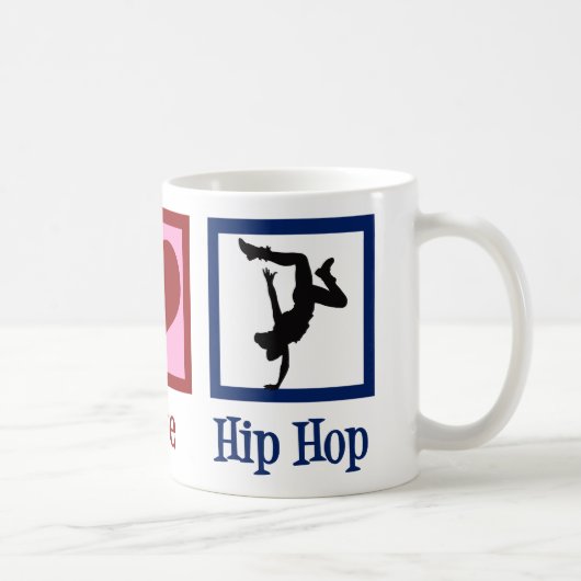 Mug Hip hop Peace Love (Droite)