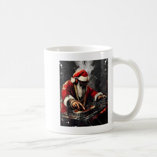 Mug Hip hop Père Noël Dj Noël (Droite)