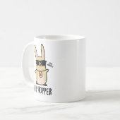 Mug Hip Hopper Funny Bunny Rabbit Pun (Devant gauche)