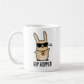 Mug Hip Hopper Funny Bunny Rabbit Pun (Gauche)