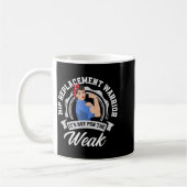 Mug Hip Replacement Warrior Funny Hip Replacement Surg (Gauche)