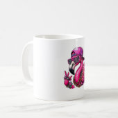 Mug Hiphop Flamant rose (Devant gauche)