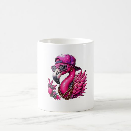 Mug Hiphop Flamant rose (Centre)