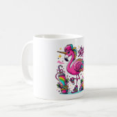 Mug Hiphop Flamant rose (Devant gauche)