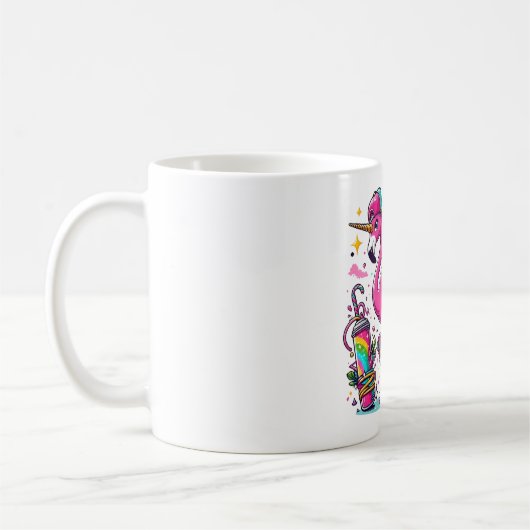 Mug Hiphop Flamant rose (Gauche)